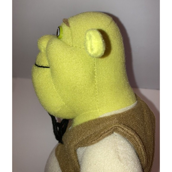 Shrek Green Ogre Stuffed Toy Plush Doll Animals 11"Shrek 2 DreamWorks Nanco 2004 - Picture 12 of 12